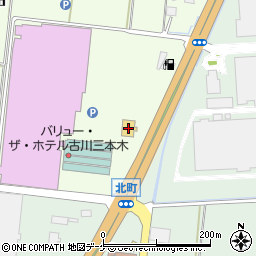すたみな太郎古川三本木店周辺の地図