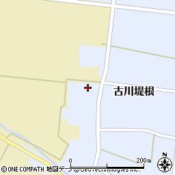 宮城県大崎市古川堤根上屋敷19周辺の地図