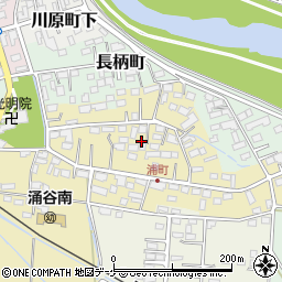 宮城県遠田郡涌谷町浦町54周辺の地図