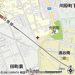 宮城県遠田郡涌谷町柳町5周辺の地図