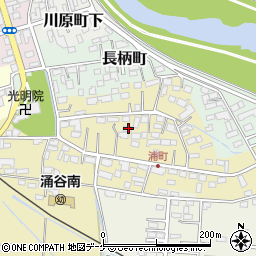 宮城県遠田郡涌谷町浦町53周辺の地図