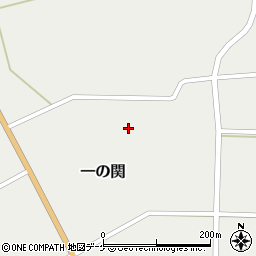 宮城県加美郡色麻町一の関新原屋敷周辺の地図