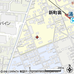 宮城県遠田郡涌谷町新町裏20-7周辺の地図