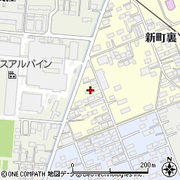 宮城県遠田郡涌谷町新町裏11-1周辺の地図