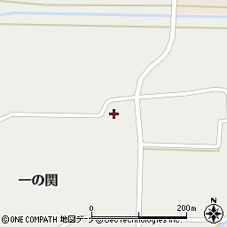 宮城県加美郡色麻町一の関原屋敷周辺の地図