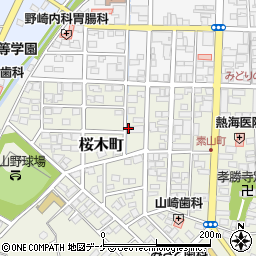 宮城県遠田郡美里町桜木町周辺の地図