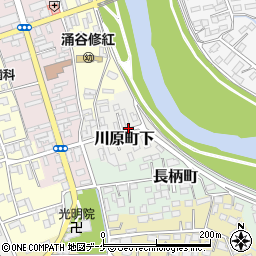 宮城県遠田郡涌谷町川原町下周辺の地図