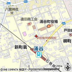 宮城県遠田郡涌谷町新町裏115周辺の地図