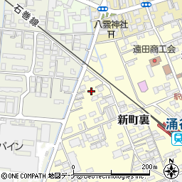 宮城県遠田郡涌谷町新町裏59-1周辺の地図