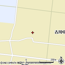宮城県大崎市古川中沢高道周辺の地図