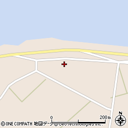 宮城県石巻市福地（谷地前）周辺の地図