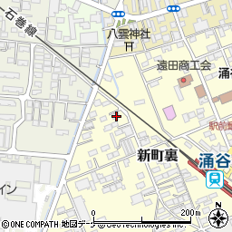 宮城県遠田郡涌谷町新町裏59周辺の地図