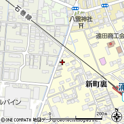 宮城県遠田郡涌谷町新町裏29周辺の地図