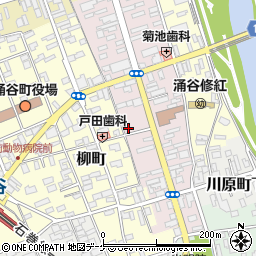 宮城県遠田郡涌谷町本町34周辺の地図