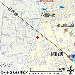 宮城県遠田郡涌谷町新町裏61周辺の地図