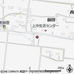 宮城県大崎市三本木新沼（荒屋敷）周辺の地図
