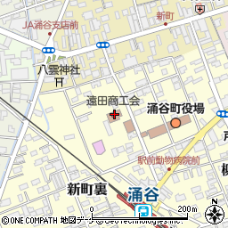 遠田商工会周辺の地図