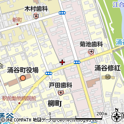 宮城県遠田郡涌谷町本町22周辺の地図