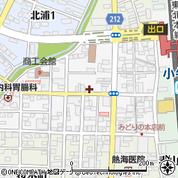 金子米店周辺の地図