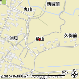 宮城県大崎市古川師山放山周辺の地図