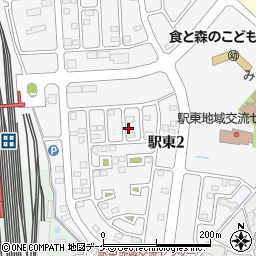 宮城県美里町（遠田郡）新藤ケ崎周辺の地図