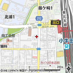有限会社小牛田薬局　駅前店周辺の地図