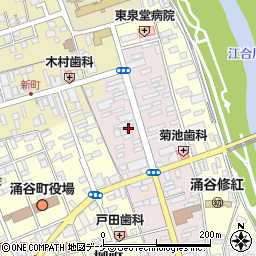 宮城県遠田郡涌谷町本町12周辺の地図