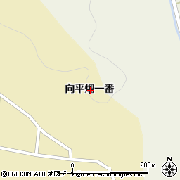 宮城県石巻市中島向平畑一番周辺の地図