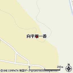宮城県石巻市中島（向平畑一番）周辺の地図
