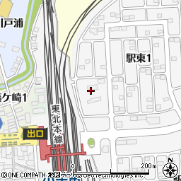 宮城県美里町（遠田郡）高田周辺の地図