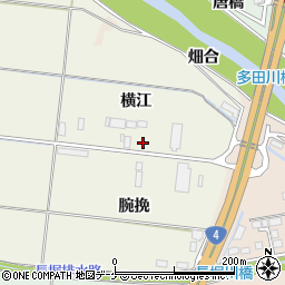 宮城県大崎市三本木高柳（横江）周辺の地図