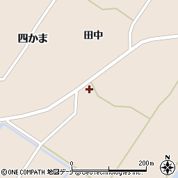 宮城県加美郡色麻町四かま天王周辺の地図