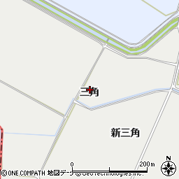 宮城県遠田郡美里町青生三角周辺の地図