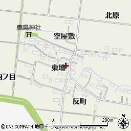宮城県大崎市三本木高柳東壇周辺の地図