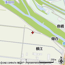 宮城県大崎市三本木蒜袋原境周辺の地図