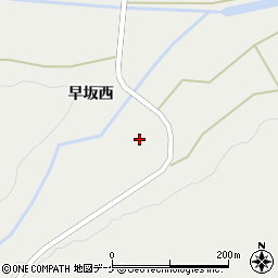 宮城県加美郡色麻町平沢早坂東周辺の地図