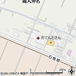 株式会社千坂　配送センター周辺の地図