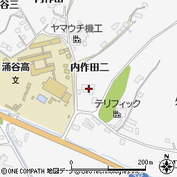 宮城県遠田郡涌谷町涌谷内作田二19-1周辺の地図