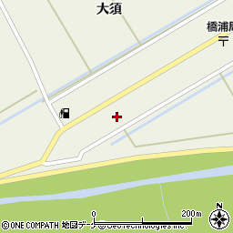 宮城県石巻市北上町橋浦大須11周辺の地図