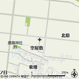 宮城県大崎市三本木高柳鹿島周辺の地図