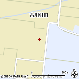 宮城県大崎市古川引田入倉下周辺の地図
