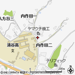 宮城県遠田郡涌谷町涌谷内作田二10周辺の地図