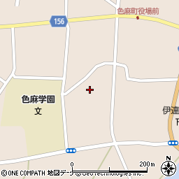 宮城県加美郡色麻町四かま狐塚周辺の地図