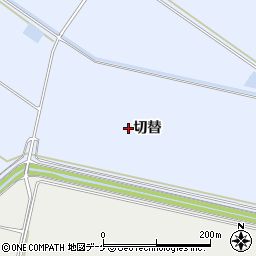 宮城県美里町（遠田郡）北浦（切替）周辺の地図