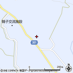 山形県尾花沢市鶴子603周辺の地図