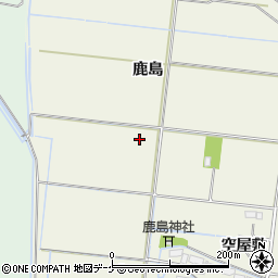 宮城県大崎市三本木高柳伊勢堂周辺の地図