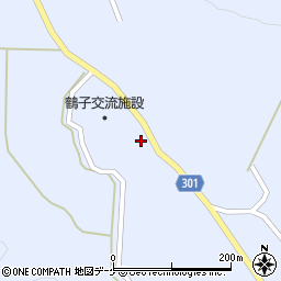 山形県尾花沢市鶴子707-1周辺の地図