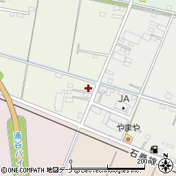 宮城県遠田郡涌谷町一本柳238-5周辺の地図