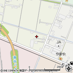 宮城県遠田郡涌谷町一本柳238-2周辺の地図