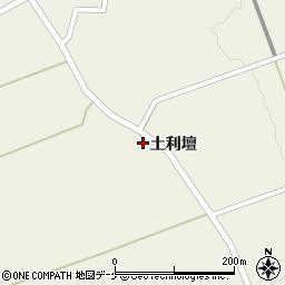 宮城県加美郡色麻町黒沢土利壇周辺の地図